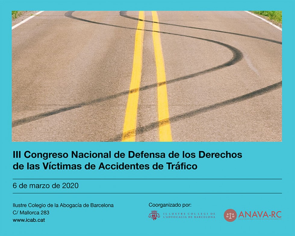 Barcelona acoge el III Congreso Nacional de Defensa de Derechos de las Víctimas de Accidentes